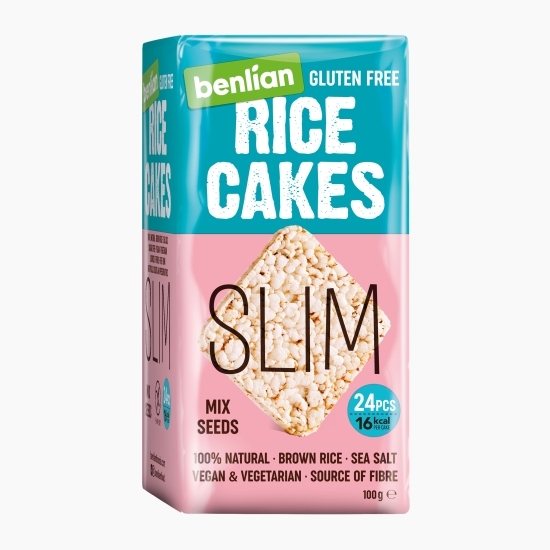 Orez expandat cu mix de semințe, fără gluten 100g