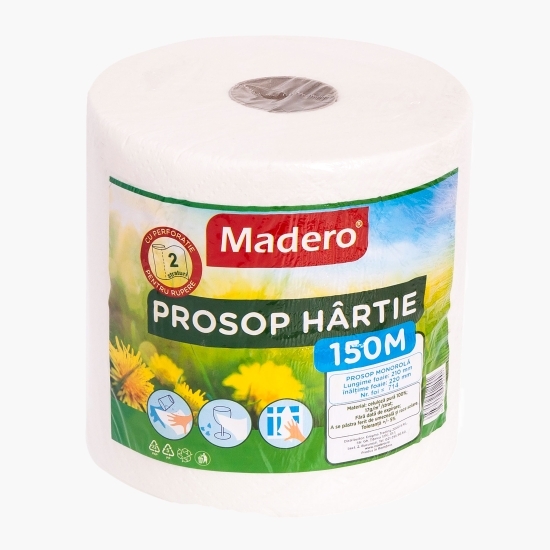 Prosop hârtie cu 2 straturi, 150m, 714 foi