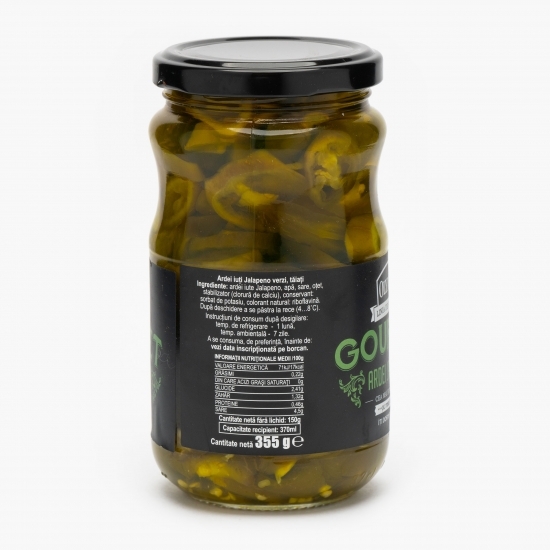 Ardei jalapeno în oțet 355g