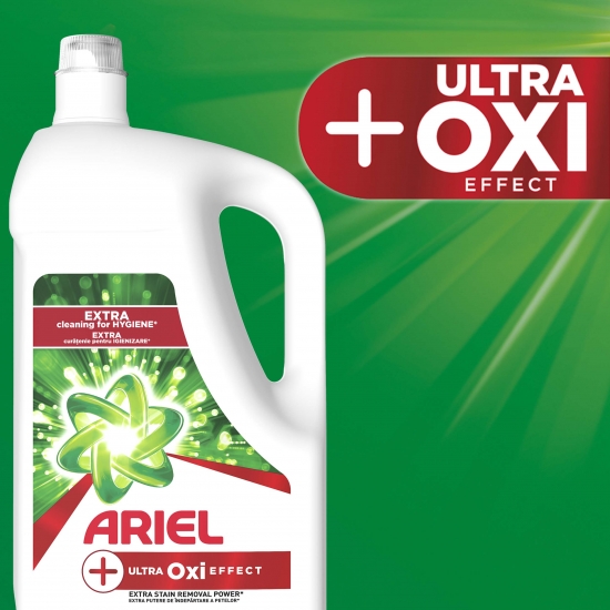 Detergent lichid +Ultra Oxi Effect 72 spălări 3.96l