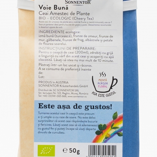 Ceai amestec de plante eco „Voie bună” 50g