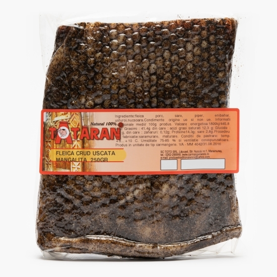 Fleică crud-uscată de Mangaliță 250g