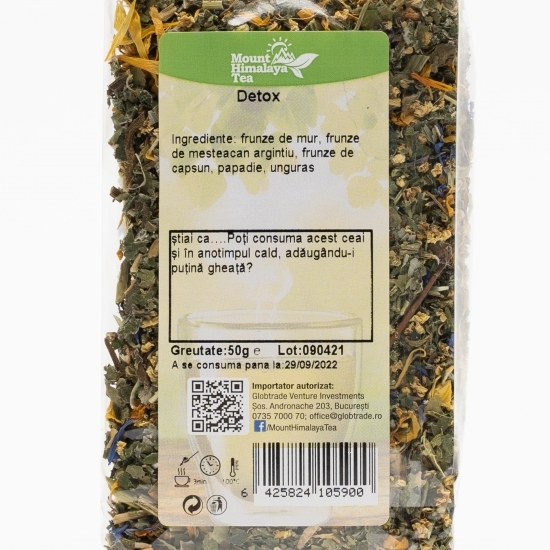 Ceai de plante pentru detoxifiere 50g