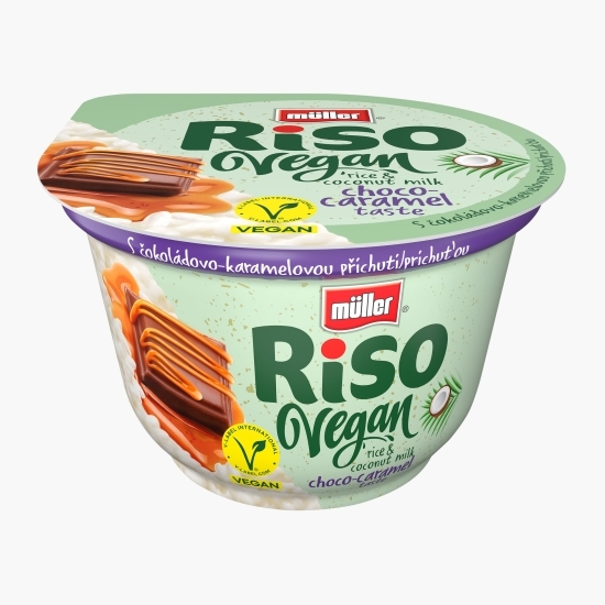 Desert vegan cu orez cu ciocolată și caramel 160g
