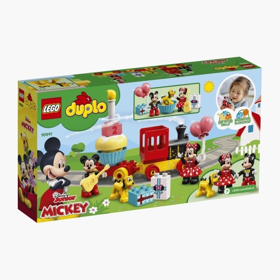 Trenul zilei aniversare Mickey și Minnie Disney, 10941 Duplo, 22 piese, +2 ani