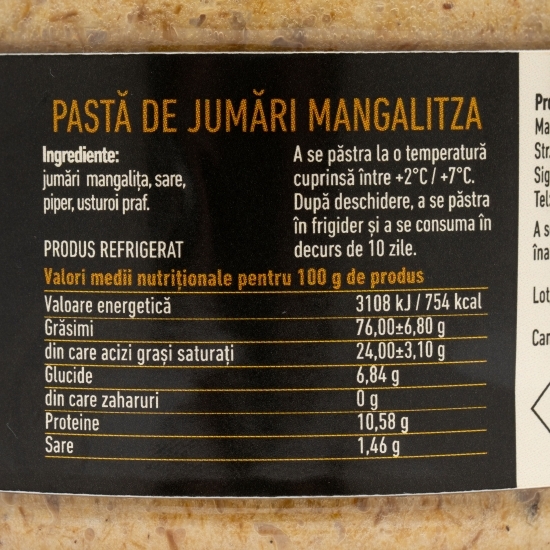 Pastă de jumări Mangalița 250g