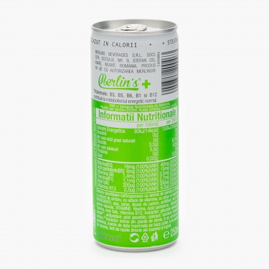 Băutură răcoritoare carbogazoasă cu multivitamine 0.25l