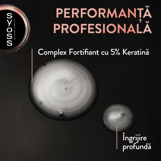 Șampon Intense Keratin pentru păr cu tendință de rupere 440ml