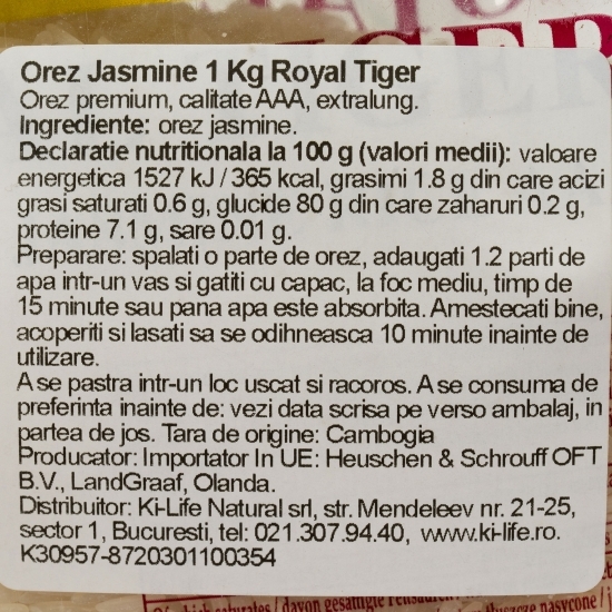 Orez Jasmine 1kg