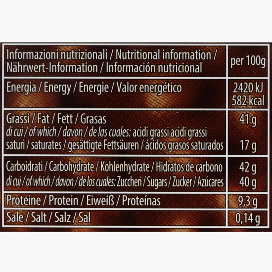 Ciocolată cu lapte extrafină, cu alune întregi 24% 130g