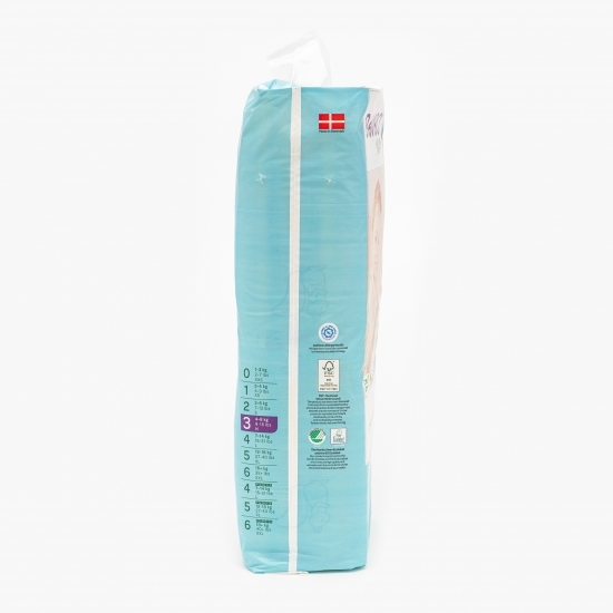 Scutece eco 0% clor mărimea 3, 4-8kg, 52 buc