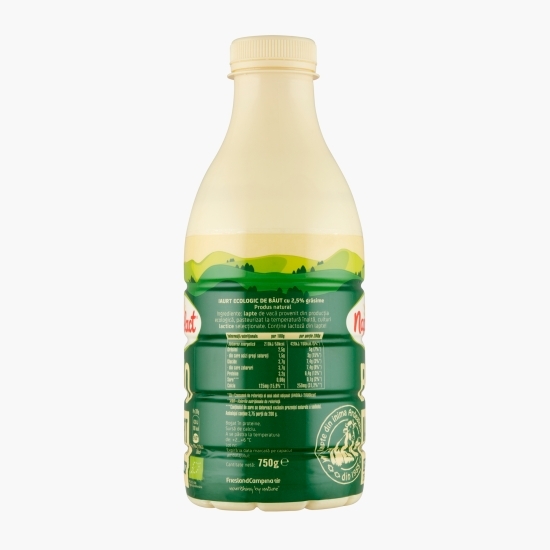 Iaurt de băut eco 2.5% grăsime 750g