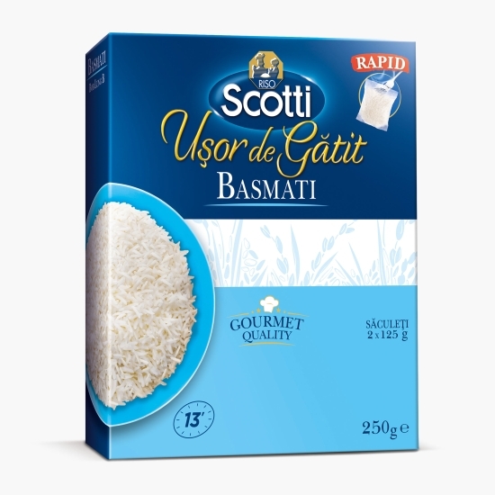 Orez ușor de gătit basmati 2x125g