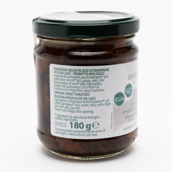 Roșii uscate eco în ulei de măsline 180g