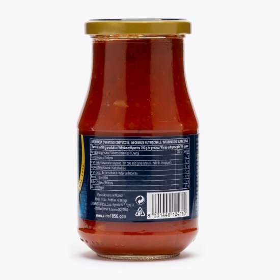 Sos picant pentru paste, Arrabbiata 420g