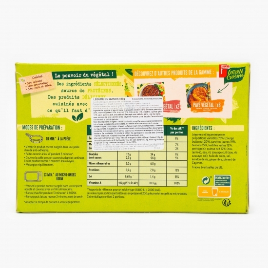 Legume cu quinoa 400g