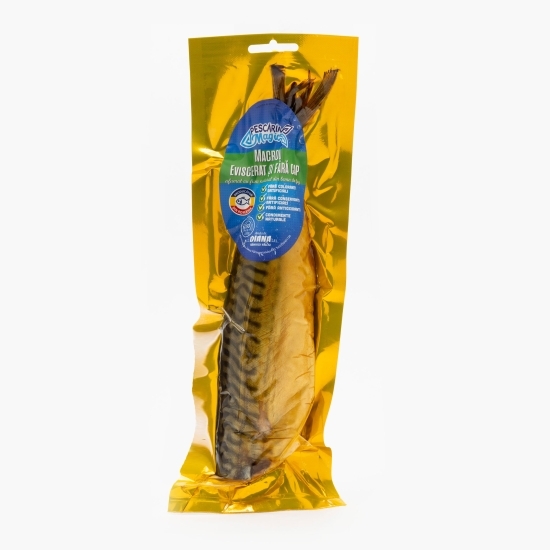Macrou eviscerat afumat 240g