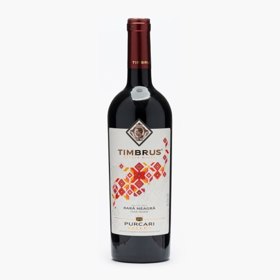 Vin roșu sec Rară Neagră, 13%, 0.75l