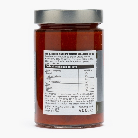 Sos de roșii cu măsline Kalamata 400g