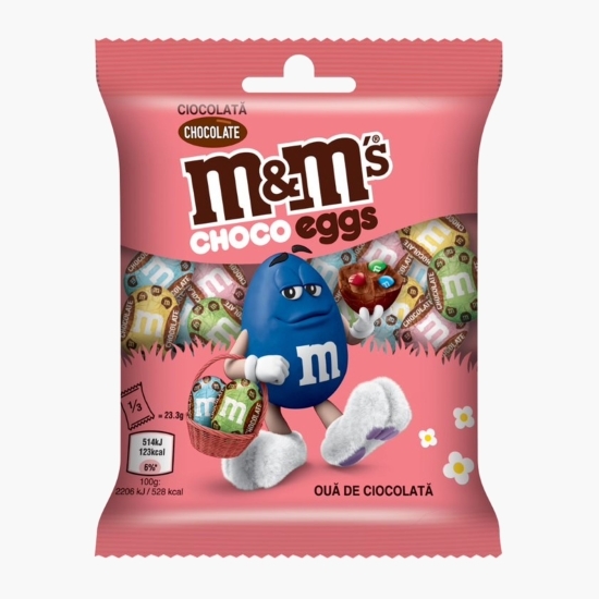 M&M'S - Ouă din ciocolată pungă Paște, Choco Eggs, 70g