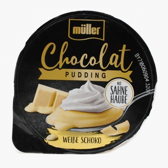 Budincă ciocolată albă și frișcă 180g