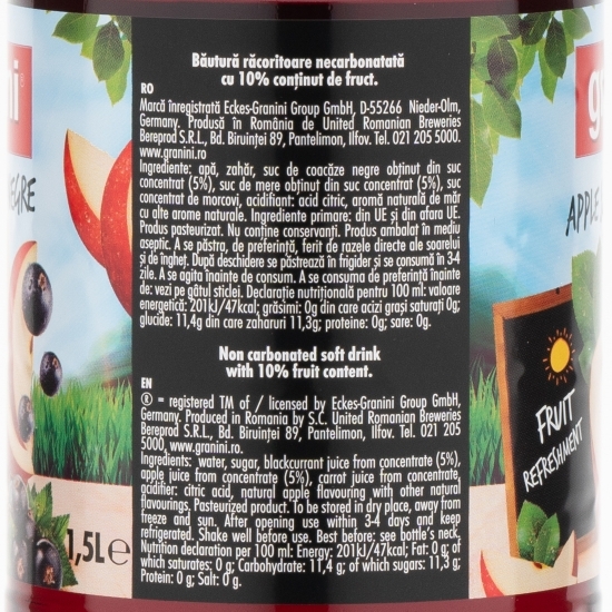 Suc de mere și coacăze Still Drink 1.5l