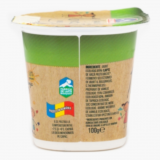 Iaurt eco vanilie 100g