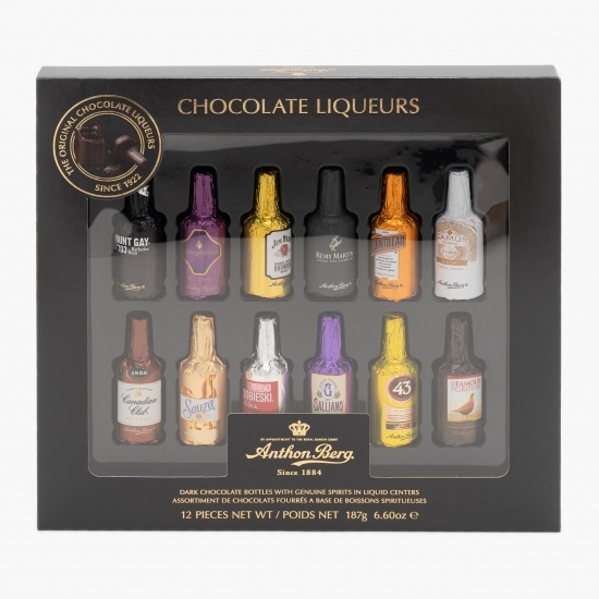Praline Chocolate Liqueurs 187g (12 buc)