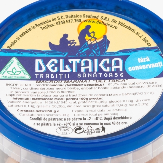 Macrou marinat 350g