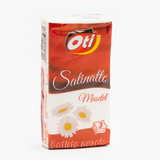 Set batiste nazale parfum de mușețel, 3 straturi, 10 pachete