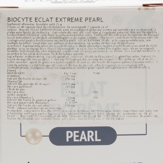 Éclat Extrême Pearl 40 capsule
