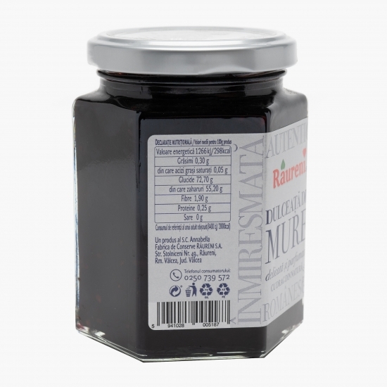 Dulceață de mure 350g
