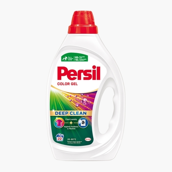 Detergent de rufe lichid Color Gel Deep Clean, 22 spălări, 0.99l 