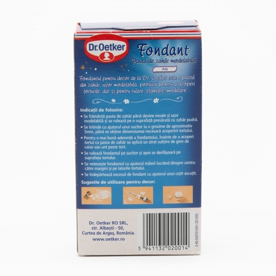 Fondant pastă de zahăr modelabilă 250g
