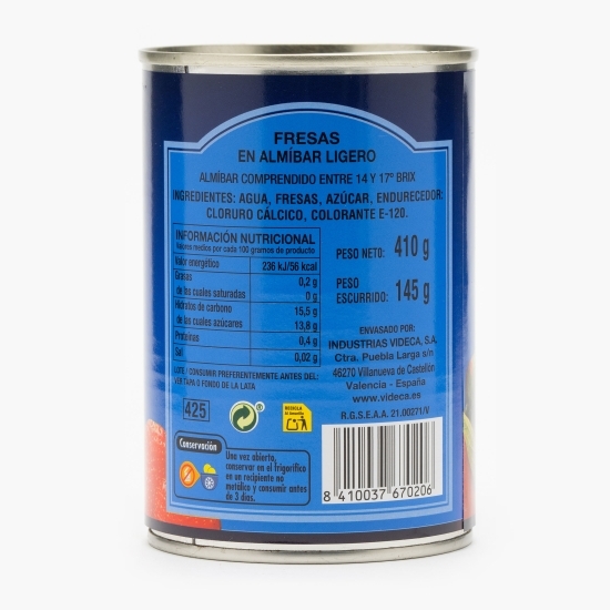 Compot căpșuni 410g