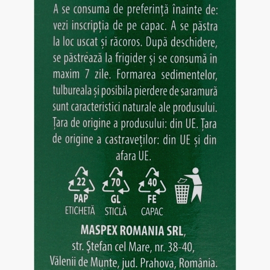 Castraveți în saramură 630g