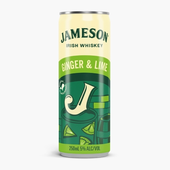 Whisky ginger și lime 5% alc. 0.25l
