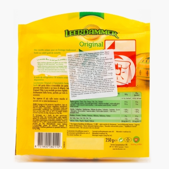 Brânză semitare felii Original 250g