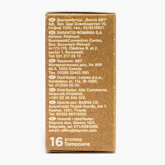 Tampoane Organic normal 16 buc