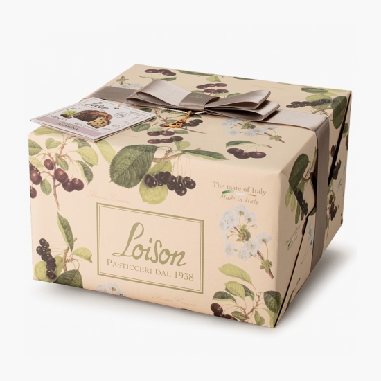 Panettone cu stafide și cireșe confiate 1000g