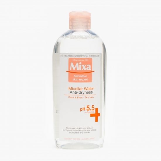 Apă micelară nutritivă pentru ten sensibil și uscat Anti-dryness 400ml