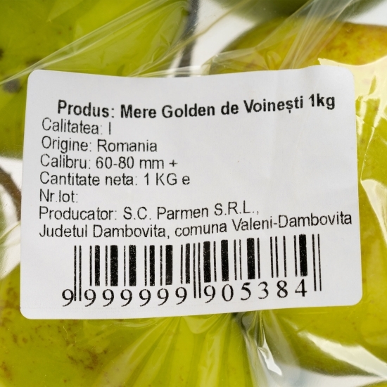Mere Golden de Voinești 1kg