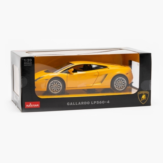 Mașinuță metalică Lamborghini Gallardo lP560-4 galben 3+ ani