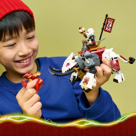 Zilvar și monstrul dragon Grimtak, 71863 Ninjago, 232 piese, +7 ani