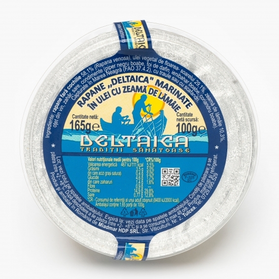 Rapane marinate în ulei cu zeamă de lămâie 165g