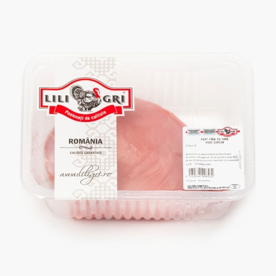 Piept de curcan dezosat, fără piele 850g