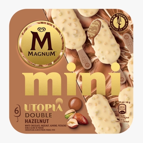 Înghețată Mini Double alune de pădure 6x55ml