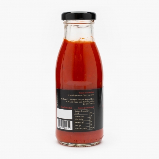Sos iute de roșii cu ardei copți 250g
