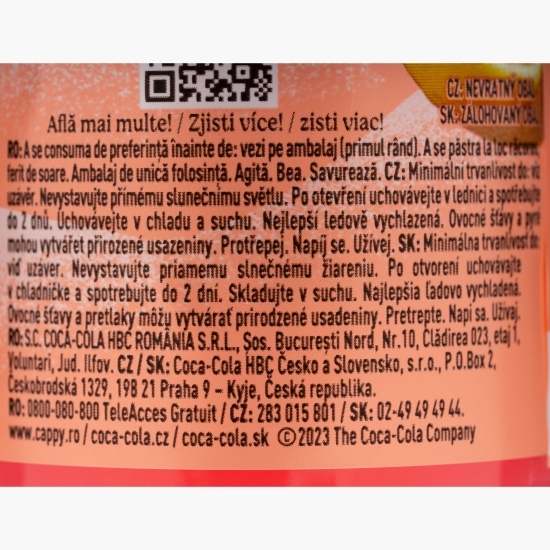 Limonadă căpșuni zero zahăr 0.4l