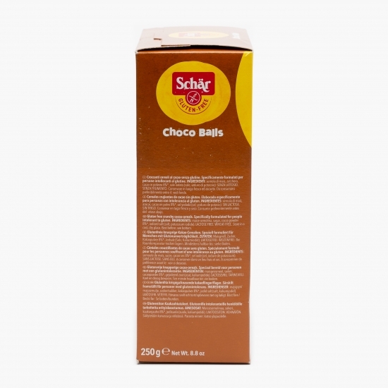 Cereale cu cacao fără gluten Choco Balls 250g 